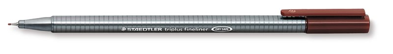 Fineliner Triplus 0,3mm van dyck brun