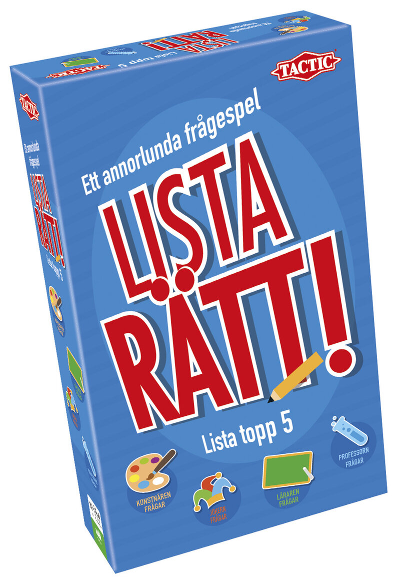 Resespel:  Lista Rätt