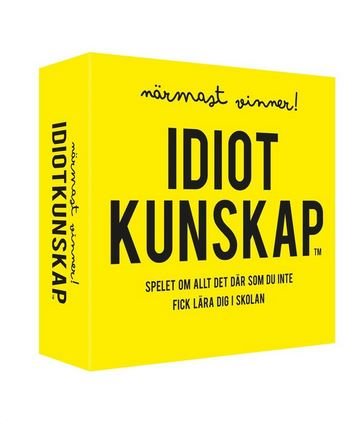 Spel Idiotkunskap - Närmast vinner