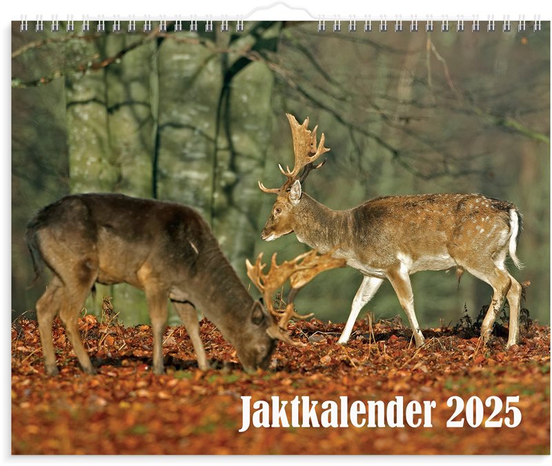 Väggkalender 2025 Jaktkalender