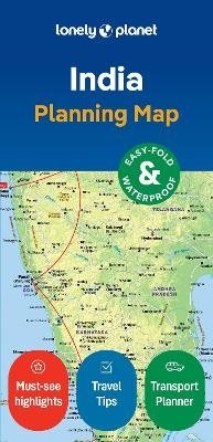 Lonely Planet India Planning Map