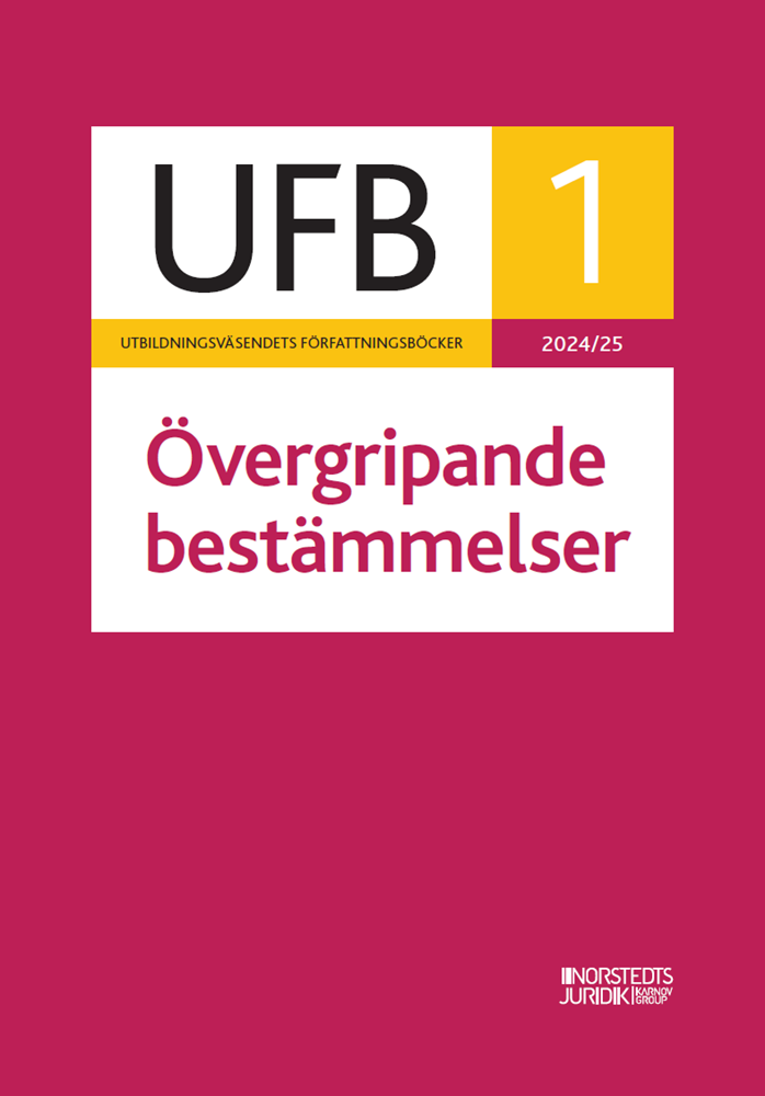 UFB 1 Övergripande bestämmelser 2024/25