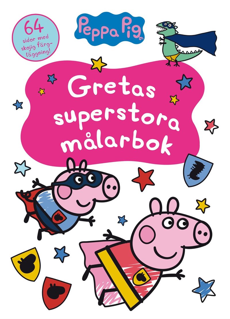 Gretas superstora målarbok