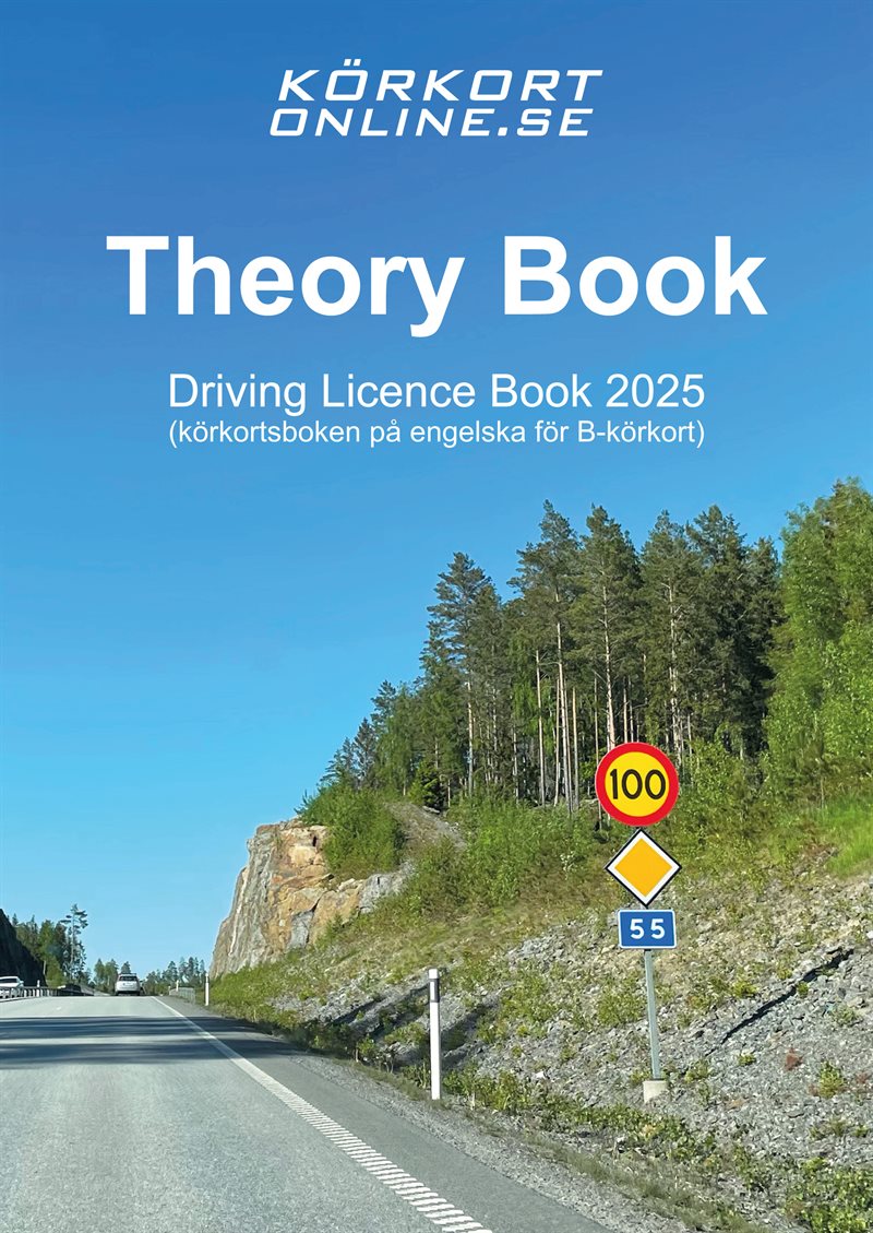 Theory Book : Driving Licence Book 2025 (körkortsboken på engelska för B-körkort)